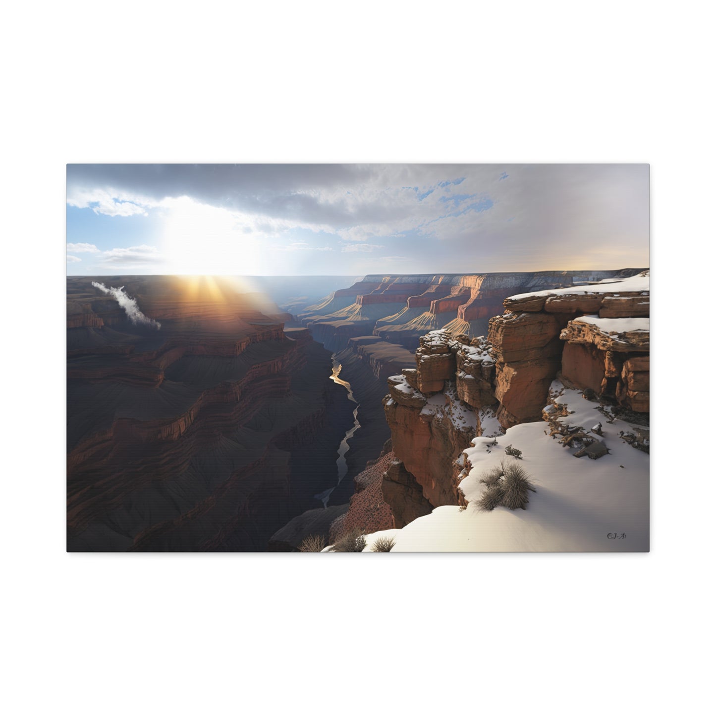 Grand Canyon Golden Hour (Landscape, Stretched, 1.25")