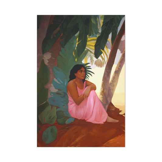 Under The Tree ( Portrait, Stretched)