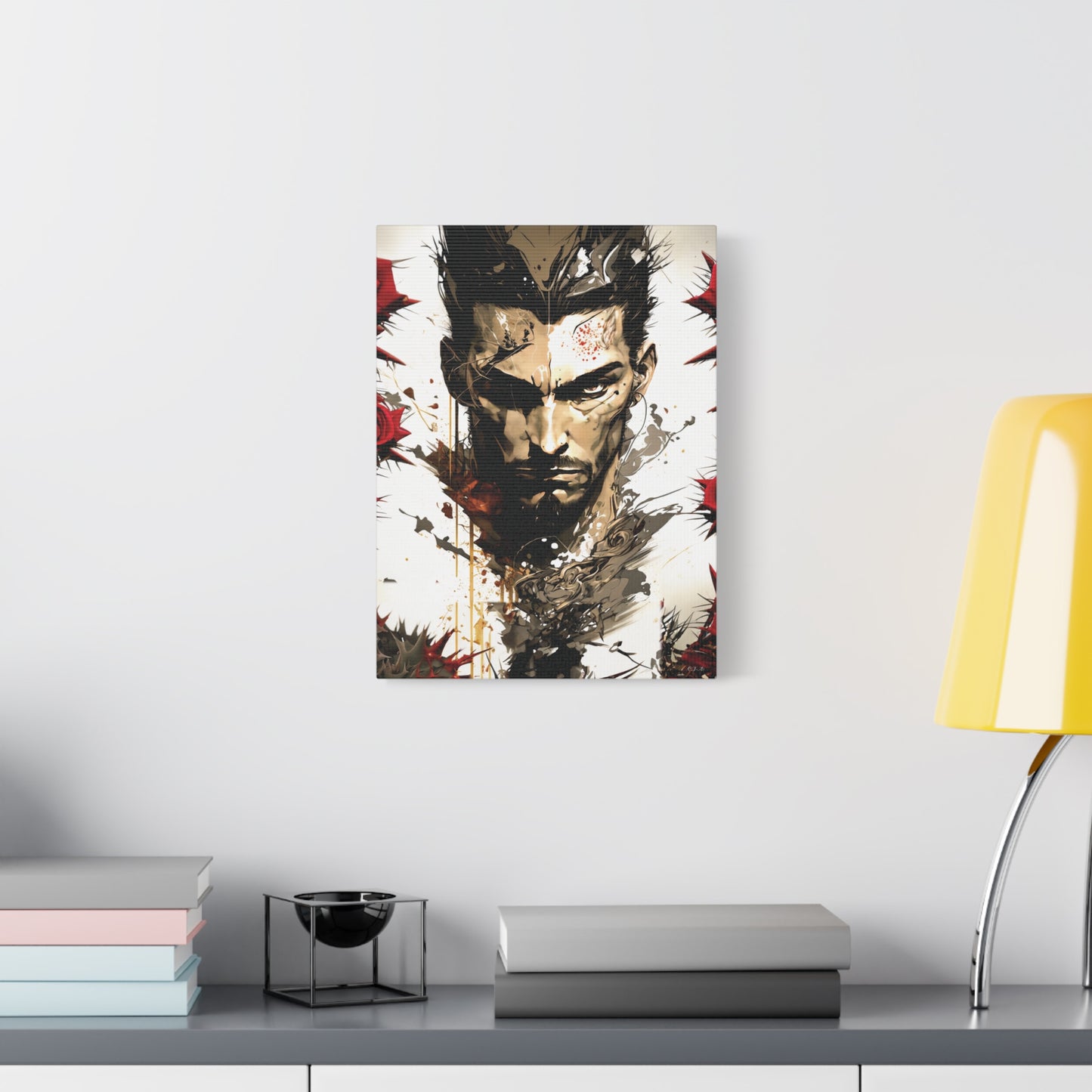 Abstract Samurai (Portrait, Stretched)