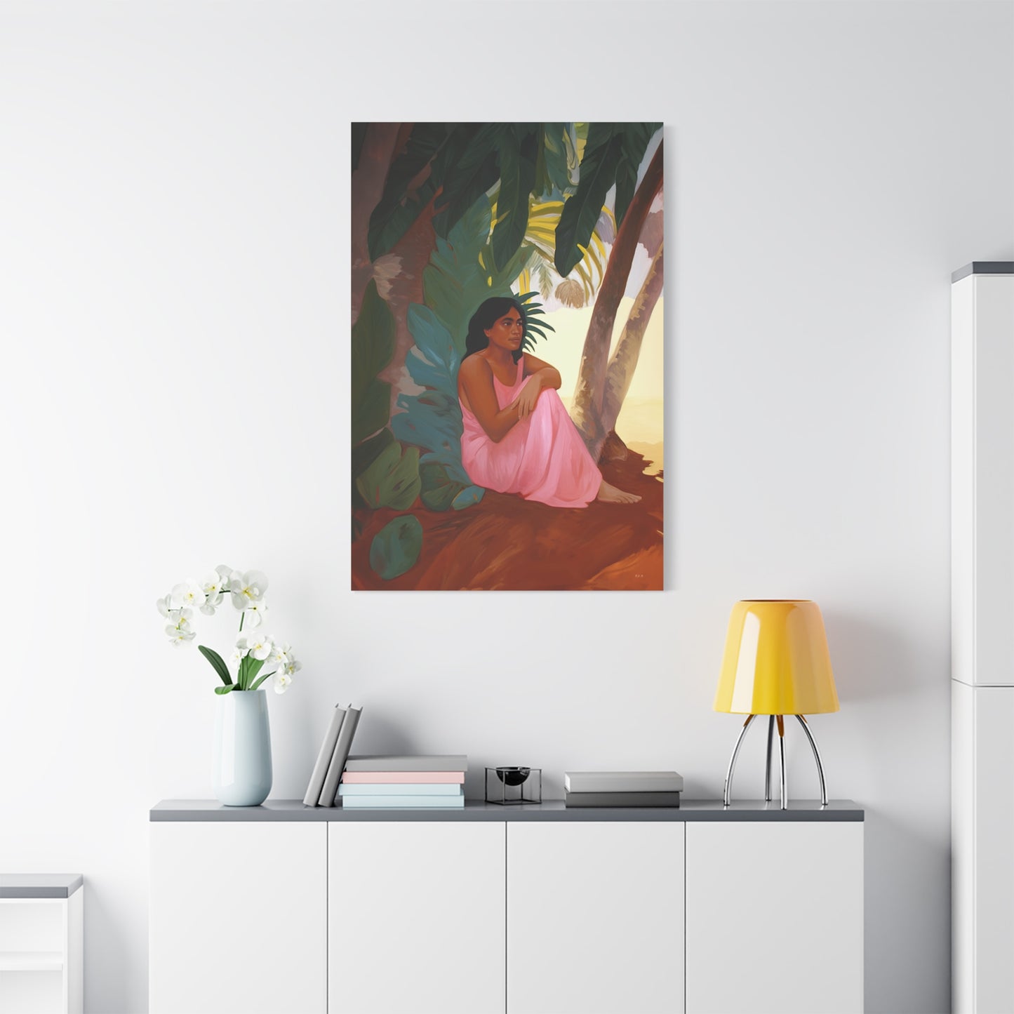 Under The Tree ( Portrait, Stretched)