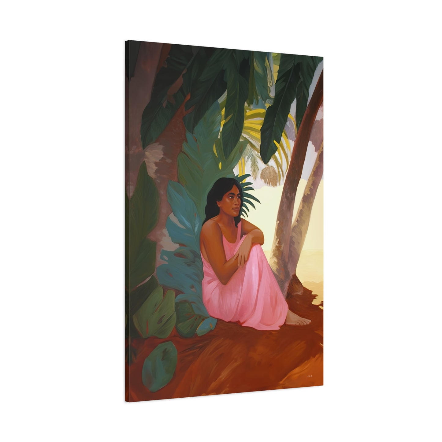 Under The Tree ( Portrait, Stretched)