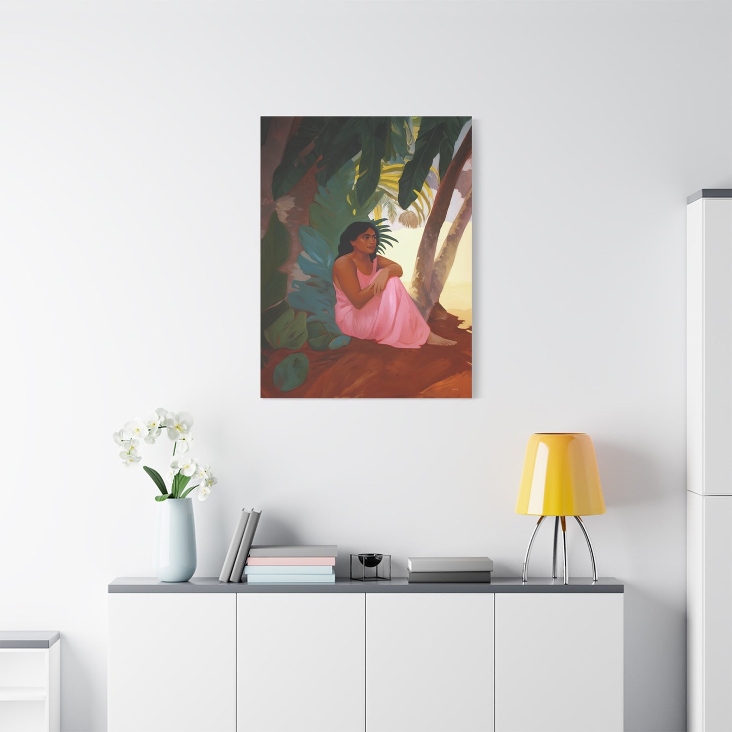 Under The Tree ( Portrait, Stretched)