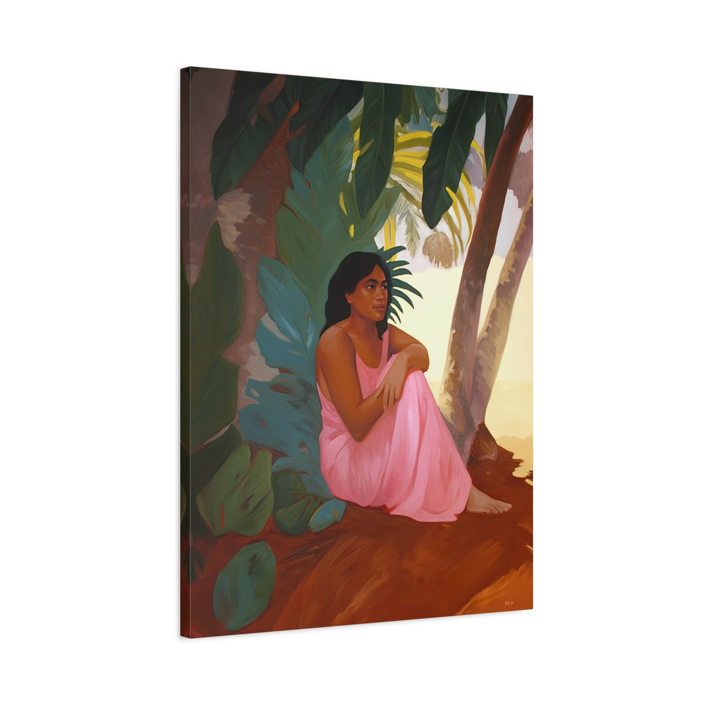 Under The Tree ( Portrait, Stretched)