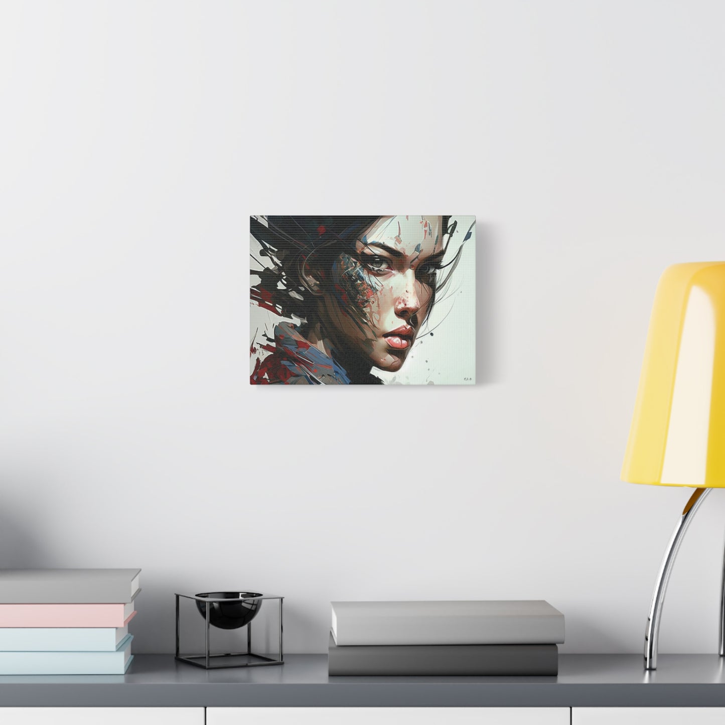 Futuristic Abstract AI woman (Landscape Stretched)