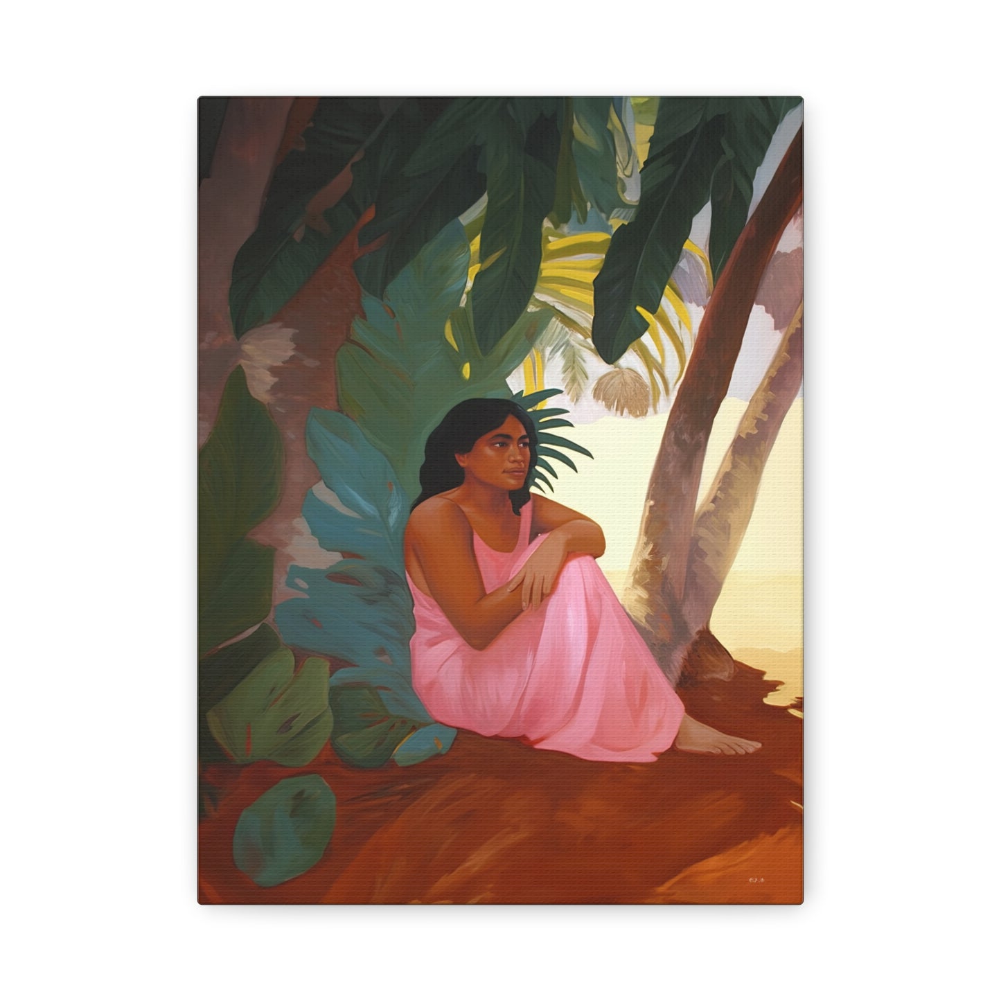 Under The Tree ( Portrait, Stretched)