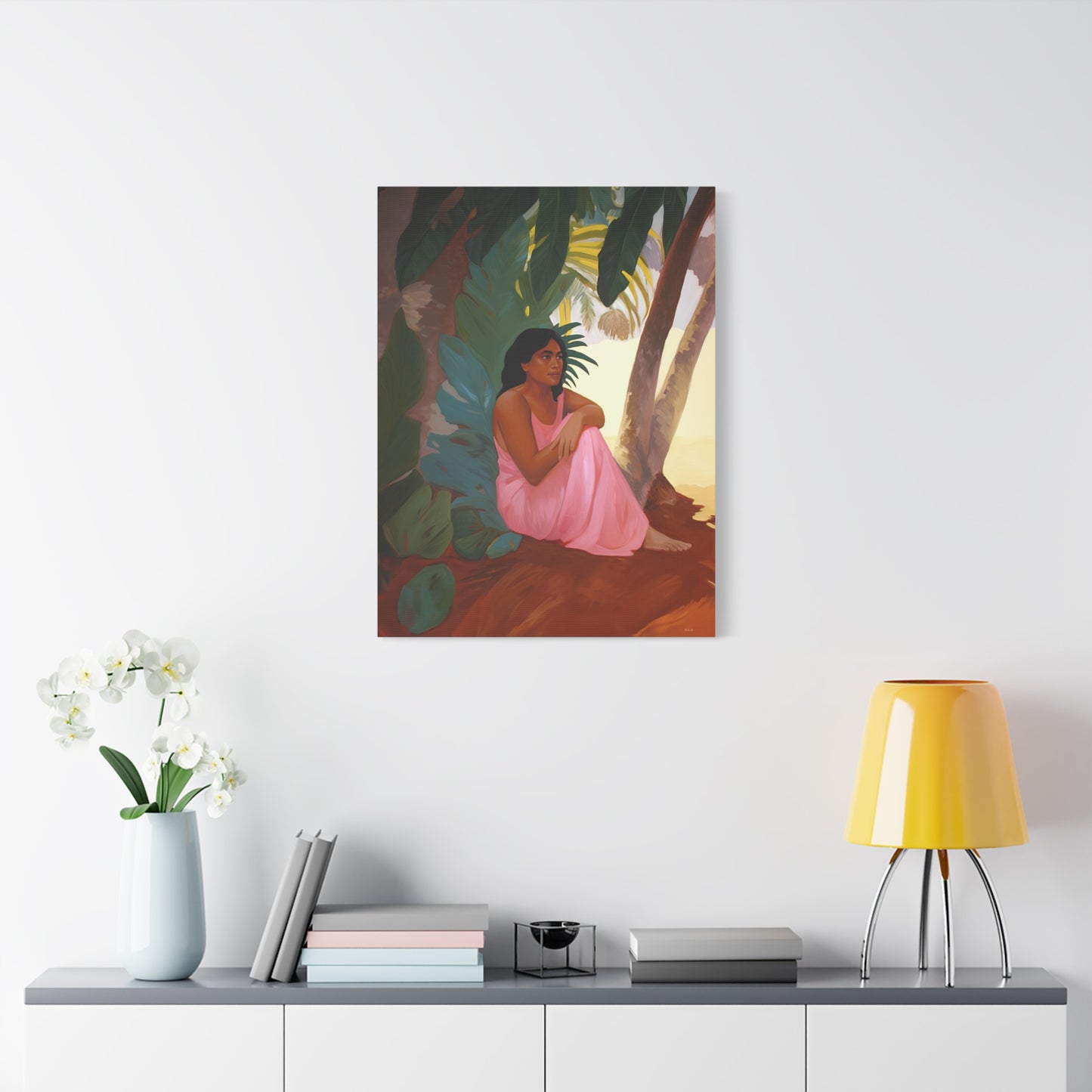 Under The Tree ( Portrait, Stretched)