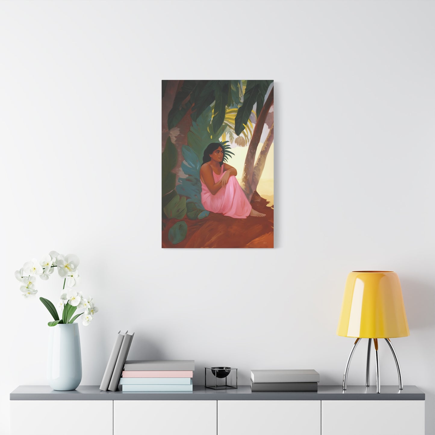 Under The Tree ( Portrait, Stretched)