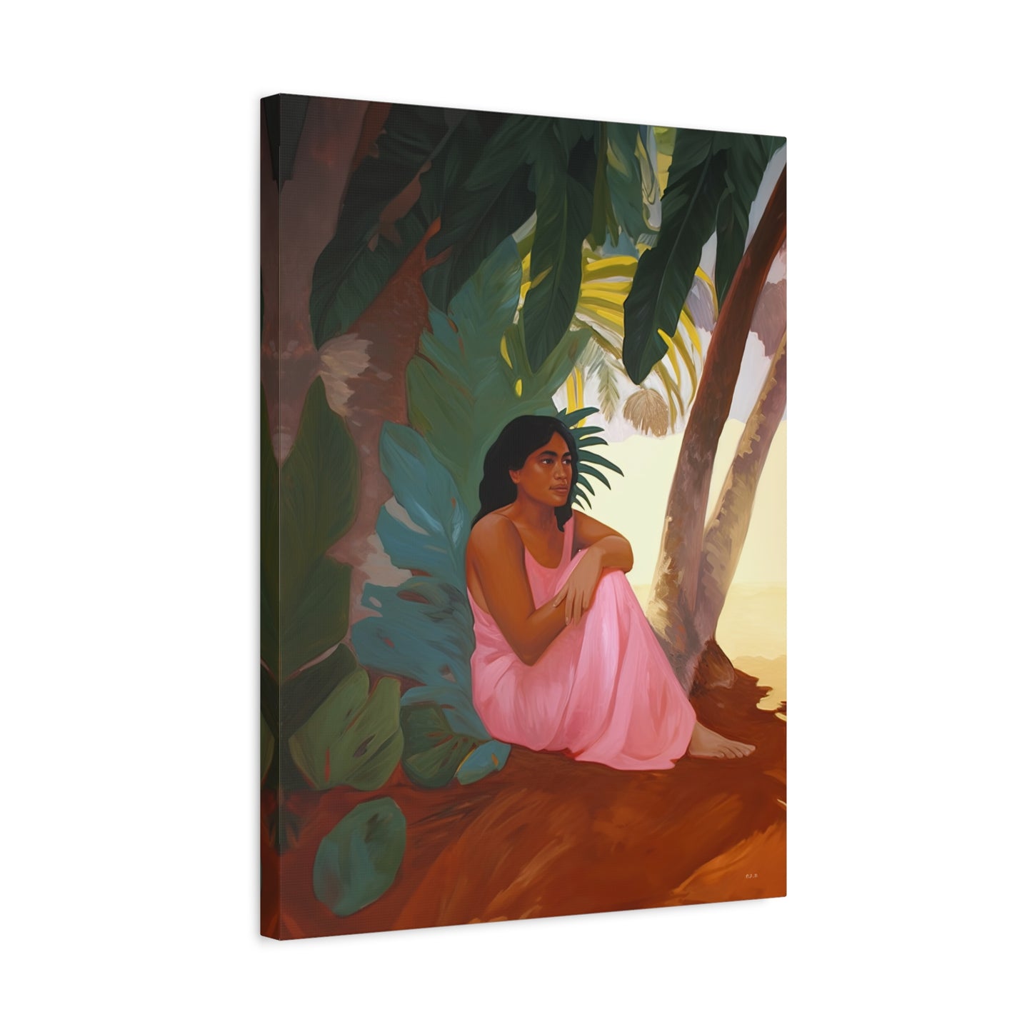 Under The Tree ( Portrait, Stretched)