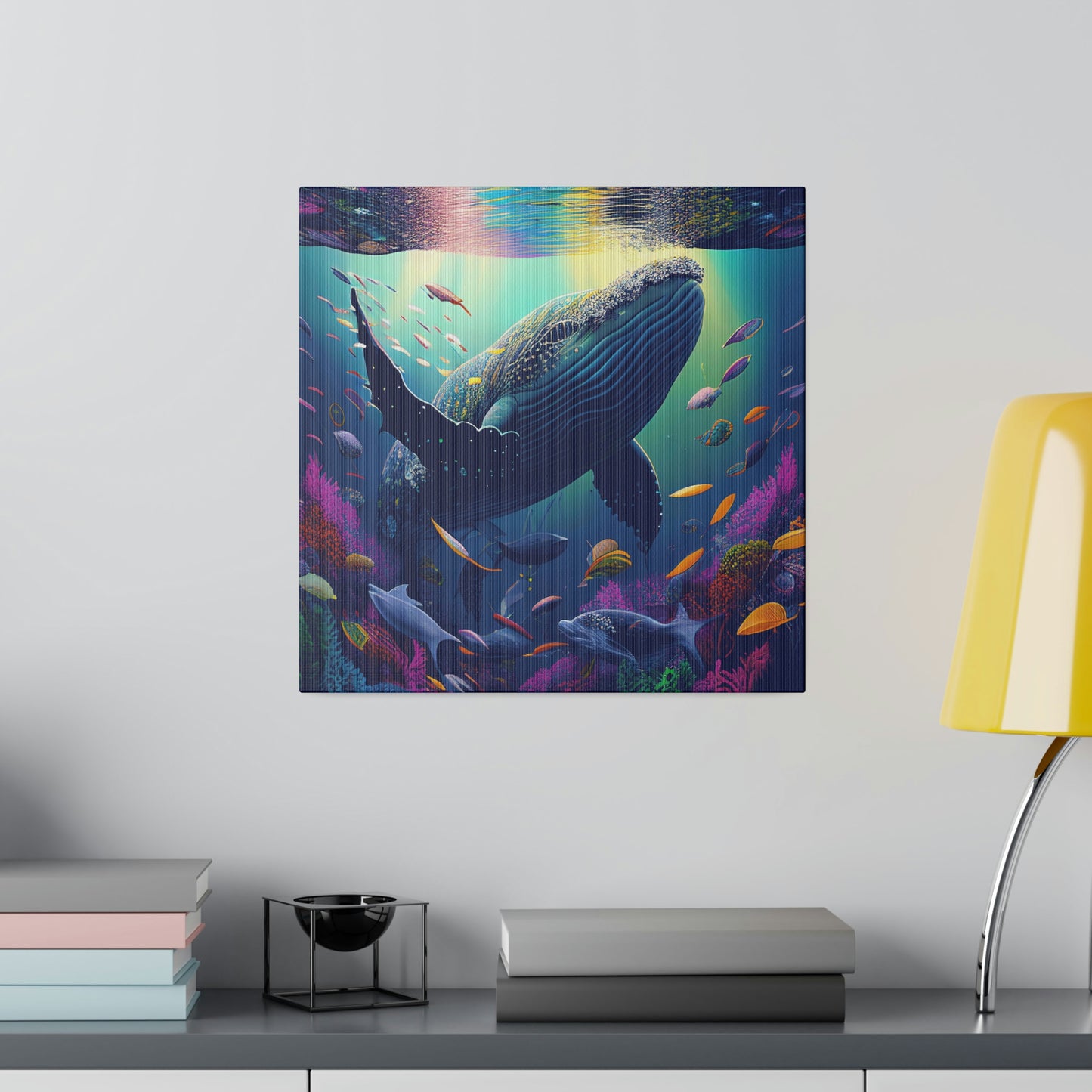 Humpback Whale (Square, Stretched)