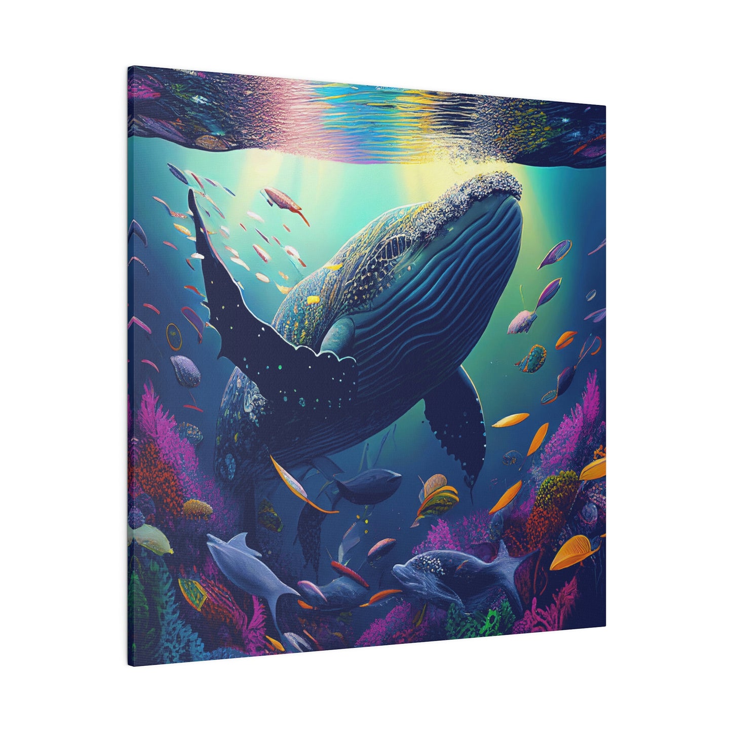 Humpback Whale (Square, Stretched)