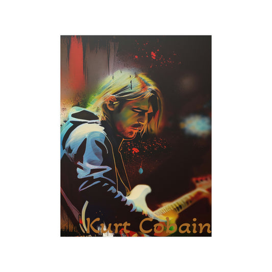 Kurt Cobain (Poster, 210gsm)